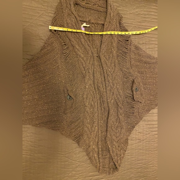 Elizabeth And James NWT $500 Cocoon Oatmeal Sweater/Cardigan - Picture 7 of 12